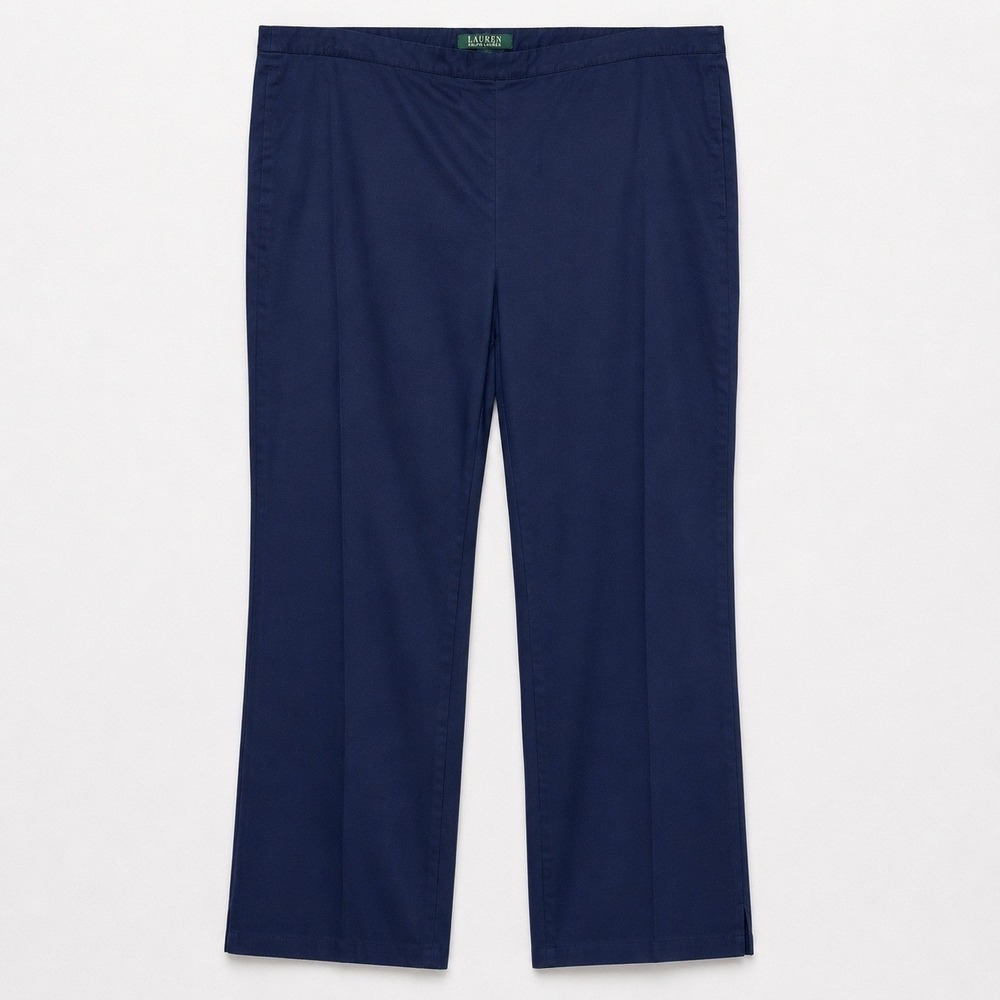 Lauren Ralph Lauren Old Money Trousers Women 16 Preppy Quiet Luxury Chic Classic